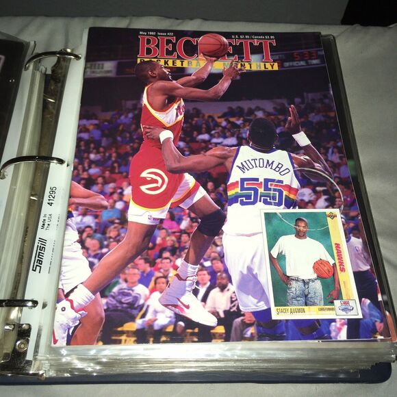 NBA Beckett 33 Basketball NBA Magazine Massive Vintage Lot Most In Good Shape - Picture 2 of 15